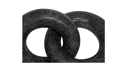 Hera Tabletop Decor Black Marble