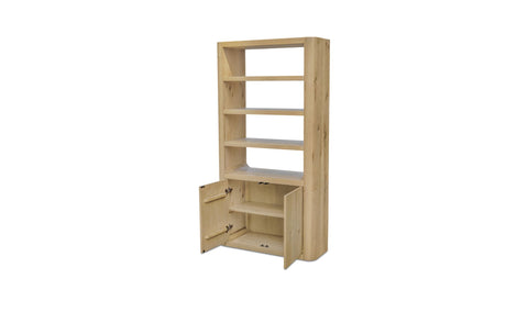 Blake Tall Cabinet Rustic Oak
