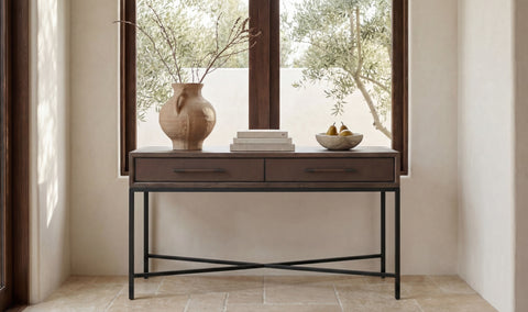Mako Console Table Brown
