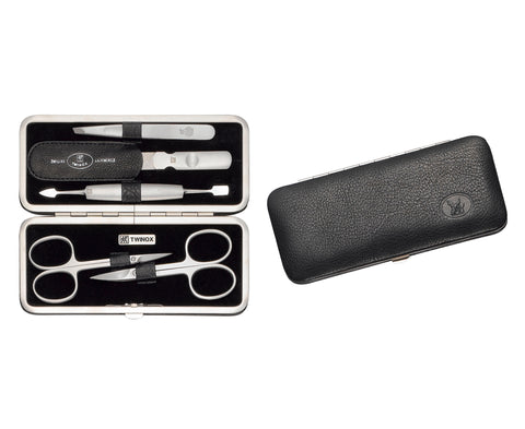 TWINOX - Yak Leather Grooming Set - Black