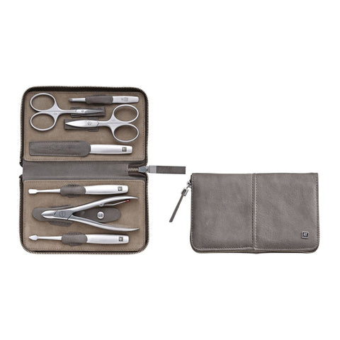 TWINOX - Leather Grooming Set - Taupe