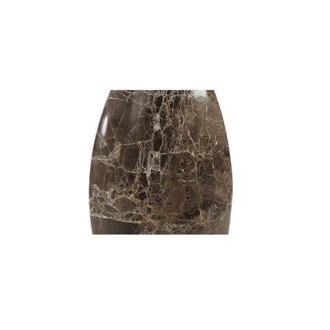 Boda Sculpture Dark Emperador Marble