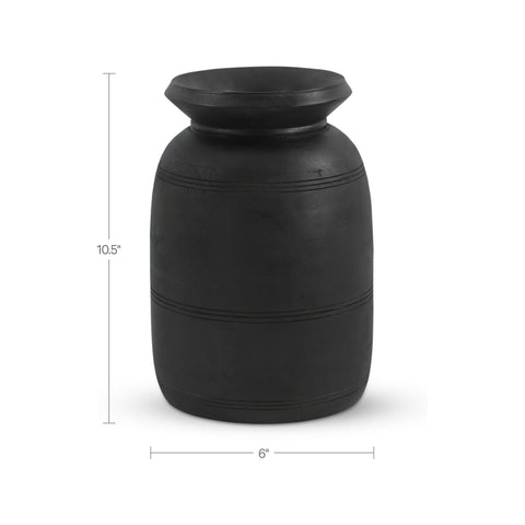Noble 10.5 in Vessel Black