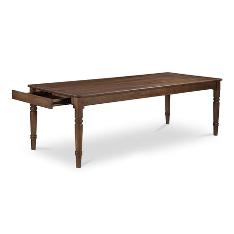 Russet Dining Table Brown