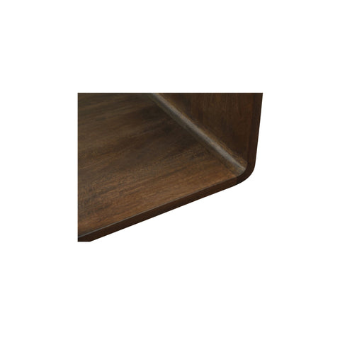 Carrie Side Table Dark Brown