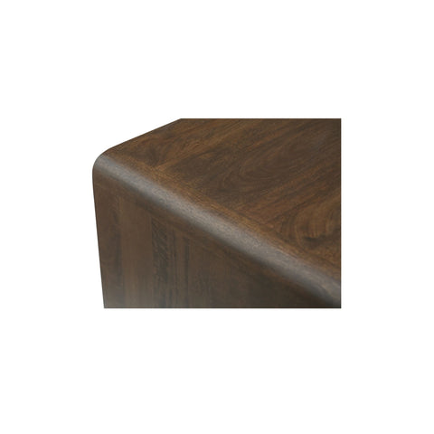 Carrie Side Table Dark Brown