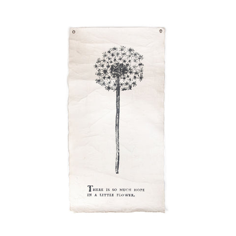 There is so much hope - Botanical Wall Tarp