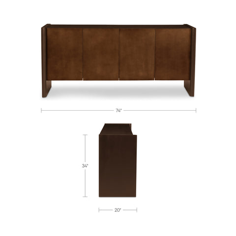 Sanna Sideboard Brass