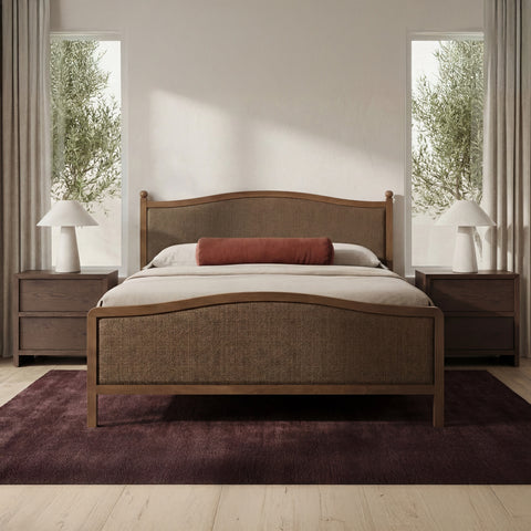 Eve King Bed Brown