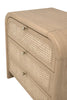 Cannes 3-Drawer Nightstand