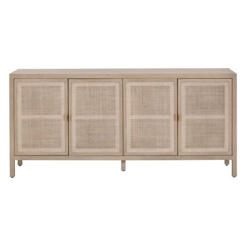 Carina Media Sideboard - Smoke Gray Oak