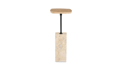 Caro Side Table Travertine