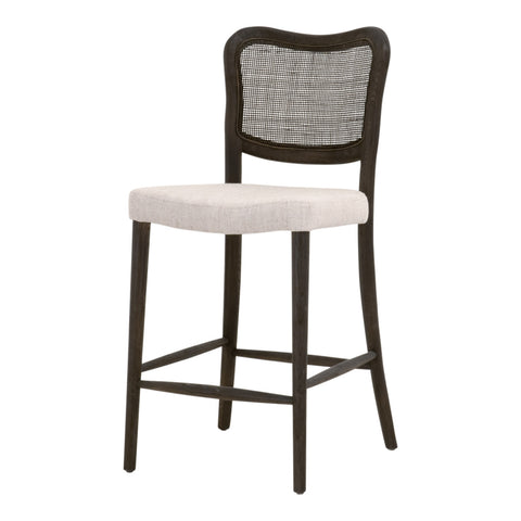 CELA COUNTER STOOL - Matte Brown Oak