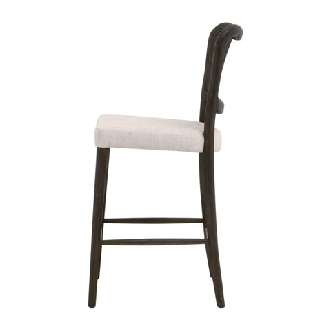 CELA COUNTER STOOL - Matte Brown Oak