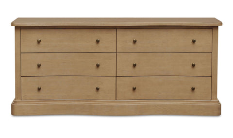 Clarence 6 Drawer Dresser Natural