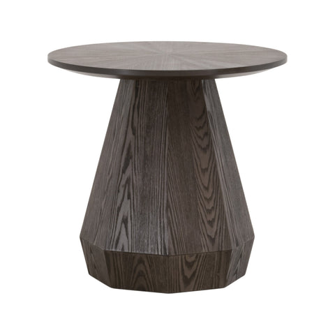 COULTER END TABLE Burnished Brown Ash