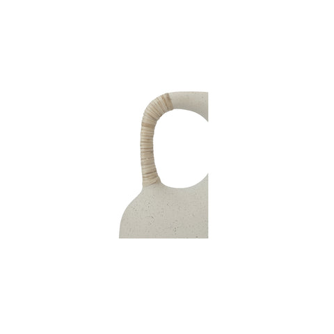 Vila 13 in Sculptural Vessel Cream White