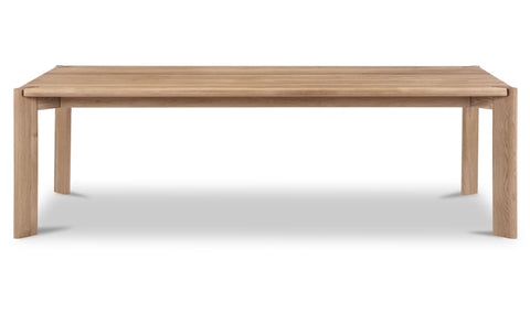 Daifuku Large Dining Table Brushed Natural Oak
