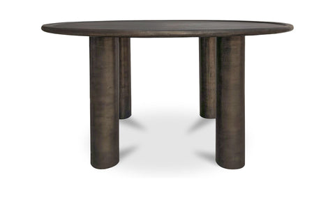 Deacon Outdoor Dining Table Deep Bronze