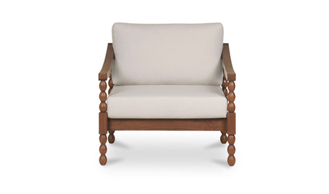 Delilah Outdoor Accent Chair Brown