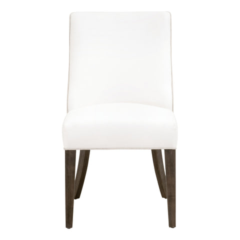 DUET DINING CHAIR - Peyton Pearl / Burnt Brown Ash