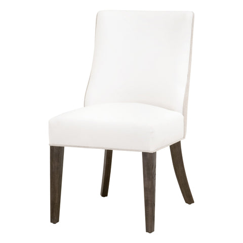 DUET DINING CHAIR - Peyton Pearl / Burnt Brown Ash