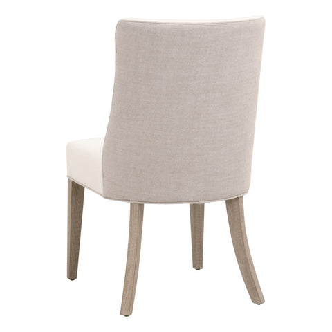 DUET DINING CHAIR - Peyton Pearl / Natural Gray Ash