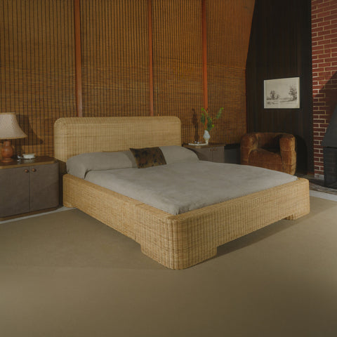 Claudia Queen Bed Natural