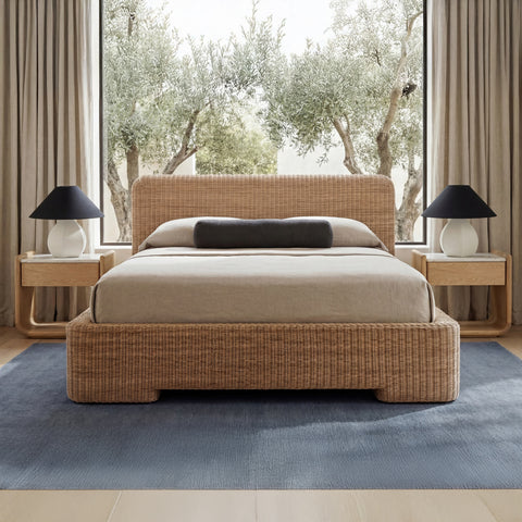 Claudia King Bed Natural