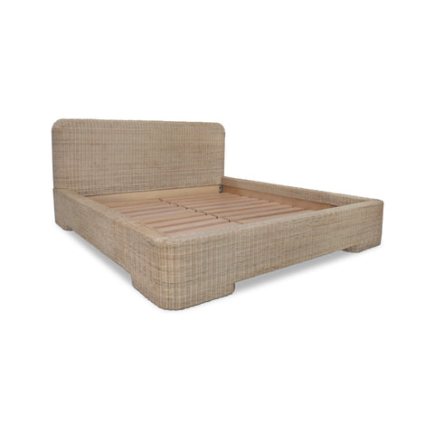 Claudia King Bed Natural