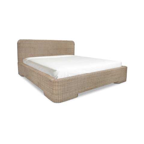 Claudia King Bed Natural