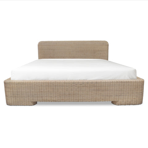 Claudia King Bed Natural