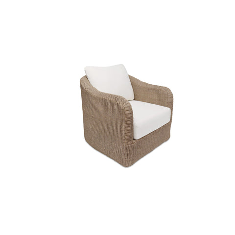Bodhi Outdoor Swivel Accent Chair Natural