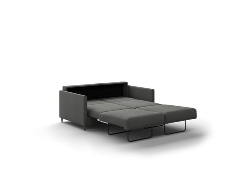 Elfin Full XL Loveseat Sleeper - Luna 35 - 126/9 Walnut (Lux)