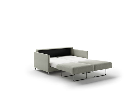 Elfin Queen Loveseat Sleeper - Rene 01 - 126/9 Walnut (Lux)