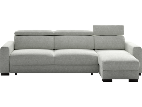 Elliot King Sofa Sleeper + Openable Chaise - Lea 40 - 402/6 Smoked Birch