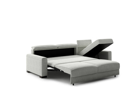 Elliot King Sofa Sleeper + Openable Chaise - Lea 40 - 402/6 Smoked Birch