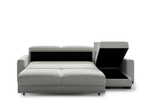 Elliot King Sofa Sleeper + Openable Chaise - Lea 40 - 402/6 Smoked Birch