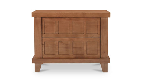 Enya Nightstand Red Oak
