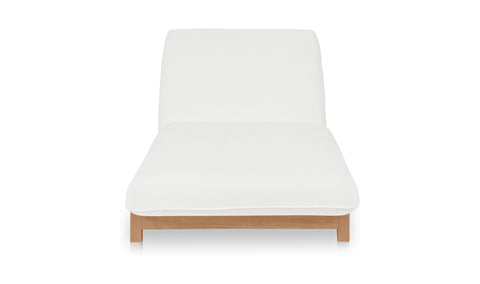 Enzo Outdoor Adjustable Lounge Chair White