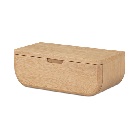 Hettie Floating Nightstand Natural