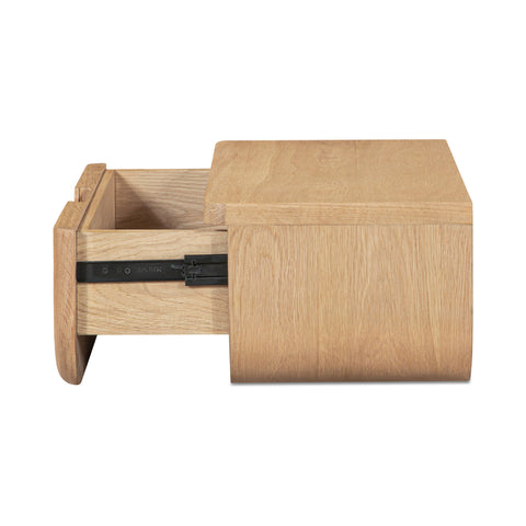 Hettie Floating Nightstand Natural