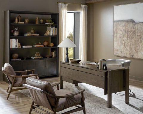 Marcela Desk - Grey Reclaimed French Oak