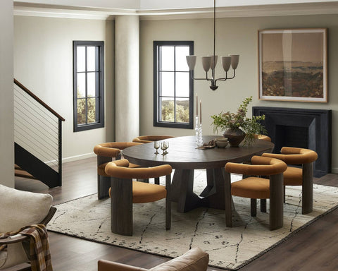 Jasmine Chandelier - Aged Brass