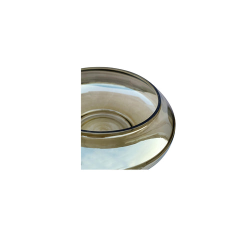 Polene Small Glass Bowl Smoky Brown