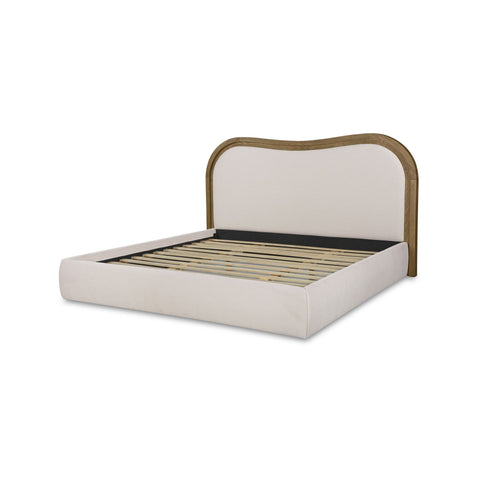 Camilla Queen Bed Oat