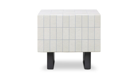 Farren Outdoor Side Table Cream
