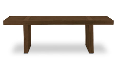 Fletcher Outdoor Coffee Table Brown