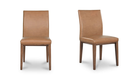 Frankie Dining Chair Tan Leather