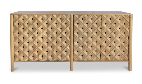 Fulton 4 Door Sideboard Natural